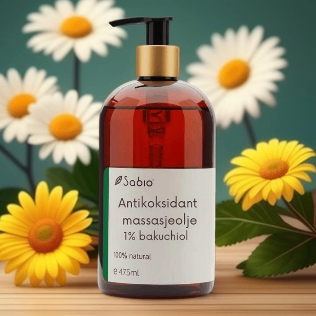 Antioksidant massasjeolje e 475 ml