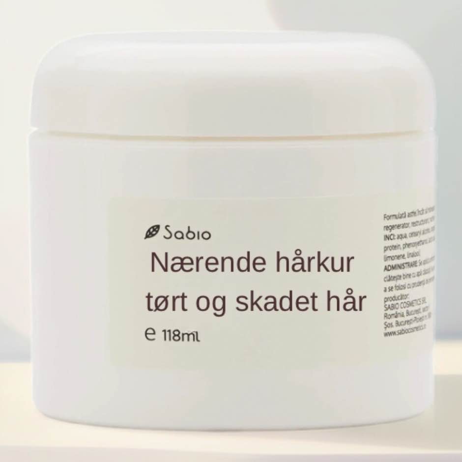 Nærende hårkur for tørt og skadet hår